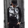 Pánska mikina DStreet Camo čierna | šedá M DStreet 5904056347858
