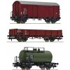 Roco 3dielna sada: Nákladný vlak ČSD - 76018