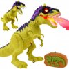 Dinosaurus T-Rex na diaľkové ovládanie chrlí dym