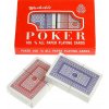 Karty na poker, bridž, rodinné kartové hry, balíček 108 ks, 2 balíčky
