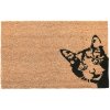 Esschert Design Vonkajšia rohožka Kitty, 60x40 cm