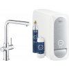 Grohe Blue Home - Páková drezová batéria s filtračnou funkciou a chladiacim zariadením, chróm 31539000