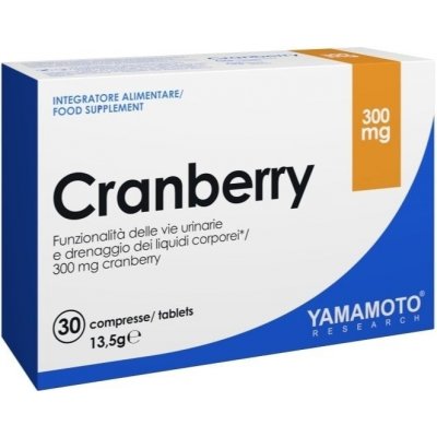 Yamamoto Cranberry (prevencia proti zápalu močových ciest) - 30 tbl. - 30 tbl.