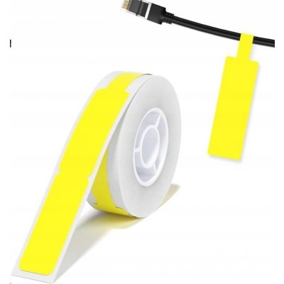 Niimbot etikety na káble RXL 12,5 × 109 mm 65 ks Yellow na D11 a D110