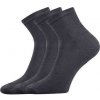 VoXX® Regular Unisex športové ponožky - 3 páry BM000000594000101987 tmavo šedá 35-38 (23-25)