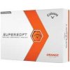 Callaway golfové loptičky Supersoft 23 2-plášťové 12ks oranžové