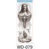 Dočasné vodeodolné tetovanie na celú ruku- Ježiš a kríž - WD - 079