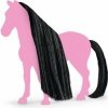Schleich 42649 Horse Club Čierne doplnky na chvost a hrivu (Sch42649)