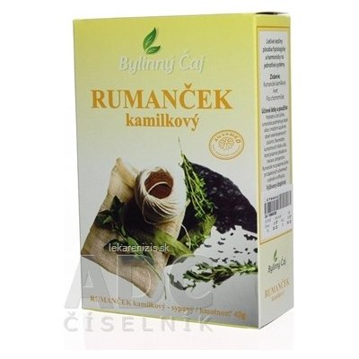 JUVAMED RUMANČEK KAMILKOVÝ - KVET bylinný čaj sypaný 40 g