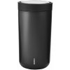 Stelton Termohrnček TO GO CLICK 200 ml, lesklá čierna