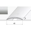 Effector Prechodový profil A13 STRIEBRO 0,93m - kus