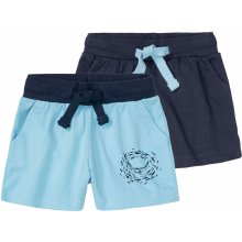 Lupilu Chlapčenské teplákové šortky námornícka modrá/modrá