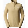 Dámska mikina The North Face 100 Glacier 1/4 Zip khaki stone