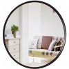 Zrkadlo Stylowelustro nástenné okrúhle, kovový rám, 800 x 800 mm