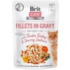 Kapsička BRIT Care Cat Fillets in Gravy with Tender Turkey & Savory Salmon 85 g
