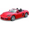 Bburago Porsche 718 Boxster cabrio Oranžová 1:24