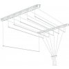 DuraHome stropný sušiak biely 6 × 160 cm