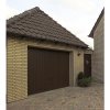 Výklopná garážová brána Ecostar 2500 x 2125 mm, hnedá, vr. pohonu Liftronic 500