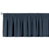 Dekoria Krátky záves na riasiacej páske, granátová, 260 x 40 cm, Quadro, 136-04