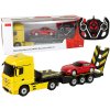RASTAR Auto na diaľkové ovládanie R/C Mercedes Benz Actros Rastar 1:26 žlté