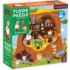 Mudpuppy Podlahové puzzle Lesní školka s tvarovanými dílky 25 dílků