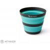 Sea to Summit Frontier UL Collapsible Cup hrnček, 400 ml, aqua sea blue