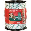 Vodivé lano PremiumLine 200 m x 6,5 mm AKO bielo-zelená na elektrický ohradník
