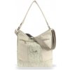 Zellia dámska kabelka cez rameno ZLB399 béžovo-zlatá 29 x 28 x 13 cm