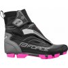 tretry zimní FORCE MTB ICE21 LADY, černo-růž Velikost: 39