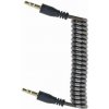 Gembird kábel 3.5 mm jack stereo audio, točený, 1.8 m CCA-405-6
