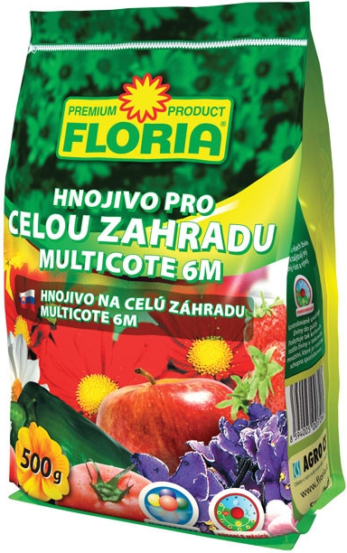 Agro Floria hnojivo Multicote pro celou zahradu 0.5 kg