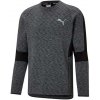 Pánska mikina Puma Evostripe Crew - Evostripe Crew – funkčná mikina Puma v modernom športovom dizajne s maximálnou voľnosťou pohybu, sivá melírovaná úprava. - 3411194