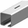 EKOfence Profil vodiaci s otvormi Zn, 78x78x4mm, L7m 15899