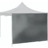 Bočnice pre párty stan 2x3m 210D šedá WATERPROOF
