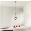 | Ondaluce - Lustr na lanku JEWEL 1xE14/10W/230V pr. 17 cm čierna/dymová čierna | SO.JEWEL/NERO