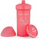 Twistshake láhev pro děti 360ml pastelově růžová