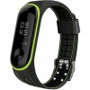 Xiaomi Mi Band 3/4 náhradný náramok - Textúrovaný Farba: Zelená, Variant: Armory MBSCZ-TXT014