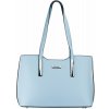 SOFIA dámska koženková kabelka Nebeská modrá