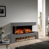 Flamerite Fires Atlas 1000 FS Grey