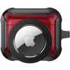 AppleKing 2v1 superodolný ochranný obal pre AirPods 3 / AirTag 1 / 2 - červený - možnosť vrátiť tovar ZADARMO do 30tich dní