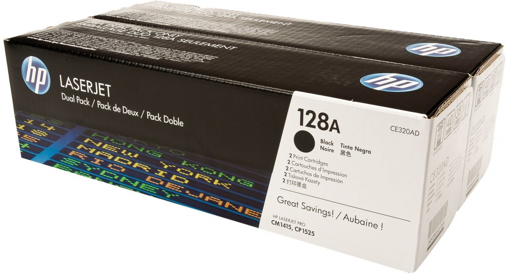 HP CE320AD 2-Pack - originálny