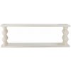 Bloomingville Drevená polica Salino White 80 cm