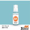 AK Interactive akrylová barva sky blue 17 ml