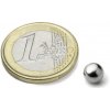 SOLLAU Neodymový magnet guľa D 6 mm, N38, pochromovaný