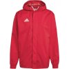 Pánska futbalová bunda adidas, ENT22 AW JKT Červená,Biela L