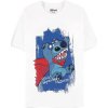 Tričko Lilo & Stitch - Superhero (biele) S