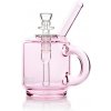 Sklenený vreckový bong GRAV® Kávový hrnček 9 cm Farba: Ružová