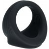 Silicone Cock and Ball Harness - Black