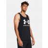 Pánske tielko Under Armour UA SPORTSTYLE LOGO TANK Čierna XS