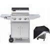 Plynový gril Activa 3 + 1 Burnery Kryt príbory (Plynový gril Activa 3 + 1 Burnery Kryt príbory)